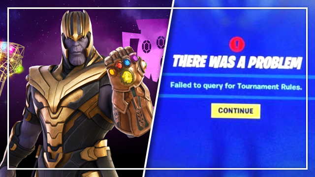 Thanos Cup failed to query for tournament rules