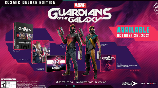 guardians of the galaxy cosmic deluxe edition preorder