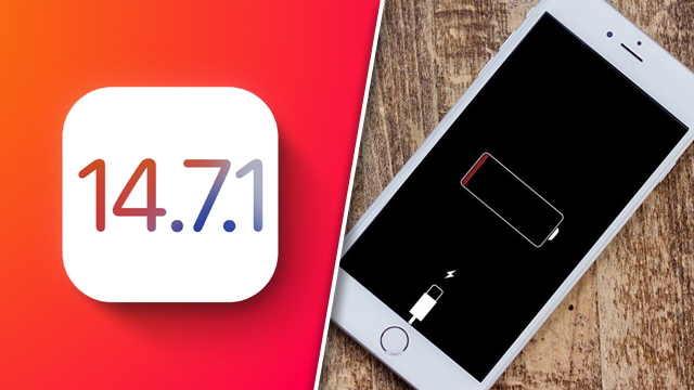 iOS 14.7.1 battery drain