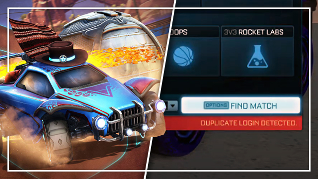 Rocket League duplicate login detected