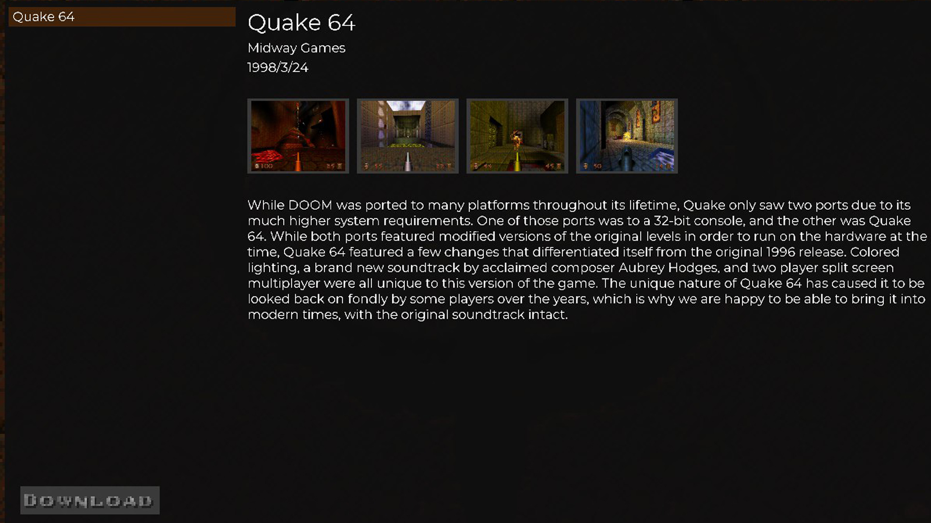 how to play Quake 64