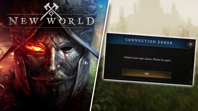 New World Failed to join login queue error message fix