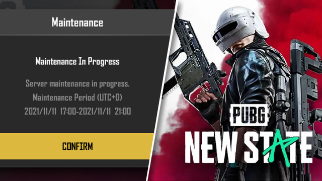 PUBG New State Maintenance In Progress