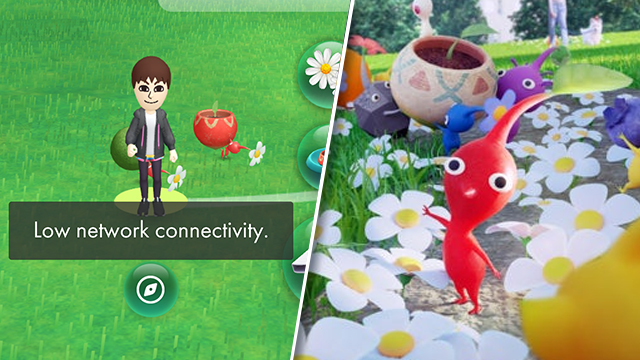 Pikmin Bloom 'Low network connectivity' error fix