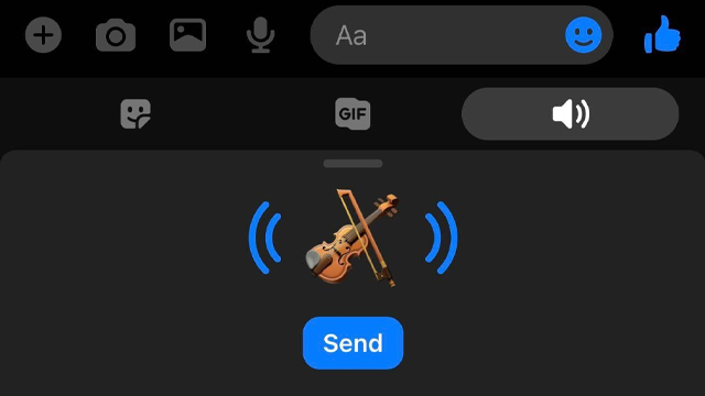 Messenger Sound Emoji Missing