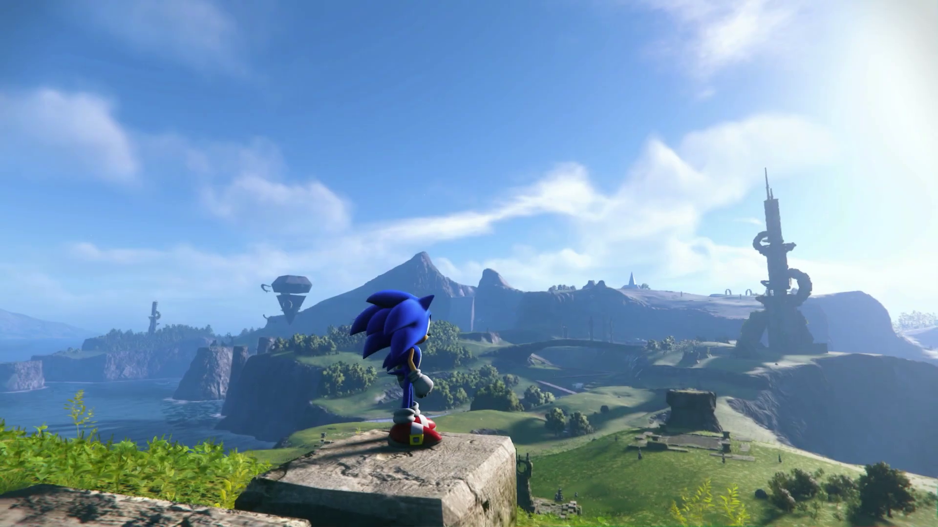 Sonic Frontiers open-world