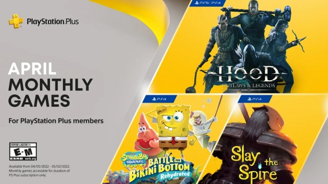 Free PlayStation Plus Games April 2022