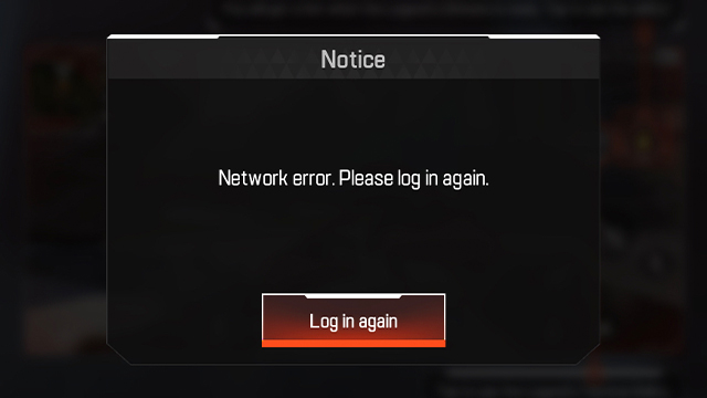 Apex Legends Mobile ‘Network Error: Please Log in Again’ Error fix