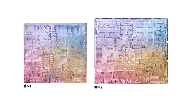 Apple M2 vs M1 Pro Max chips