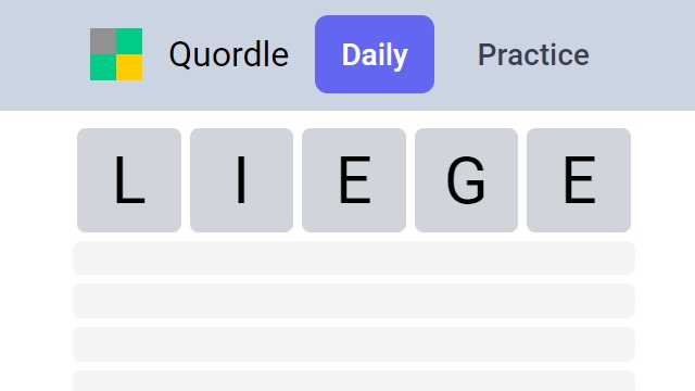 Quordle Answer 134