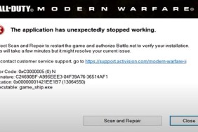Modern Warfare 2 Application Has Unexpectedly Stopped Working Fix