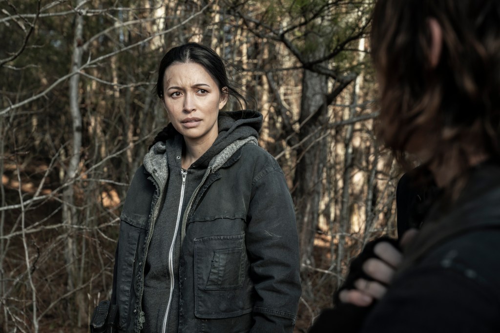 the walking dead series finale what happened to rosita