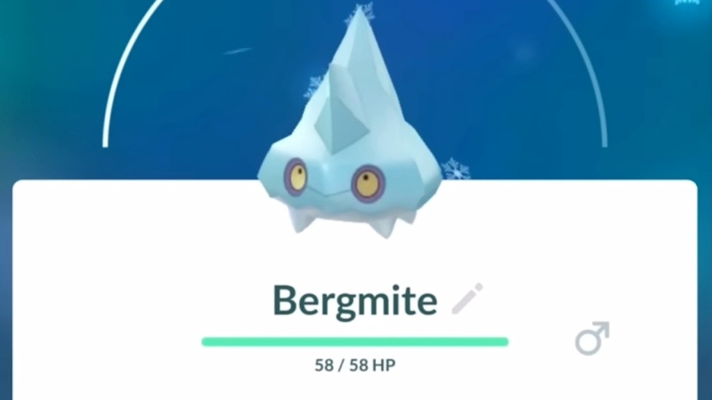 Pokemon Go Shiny Bergmite