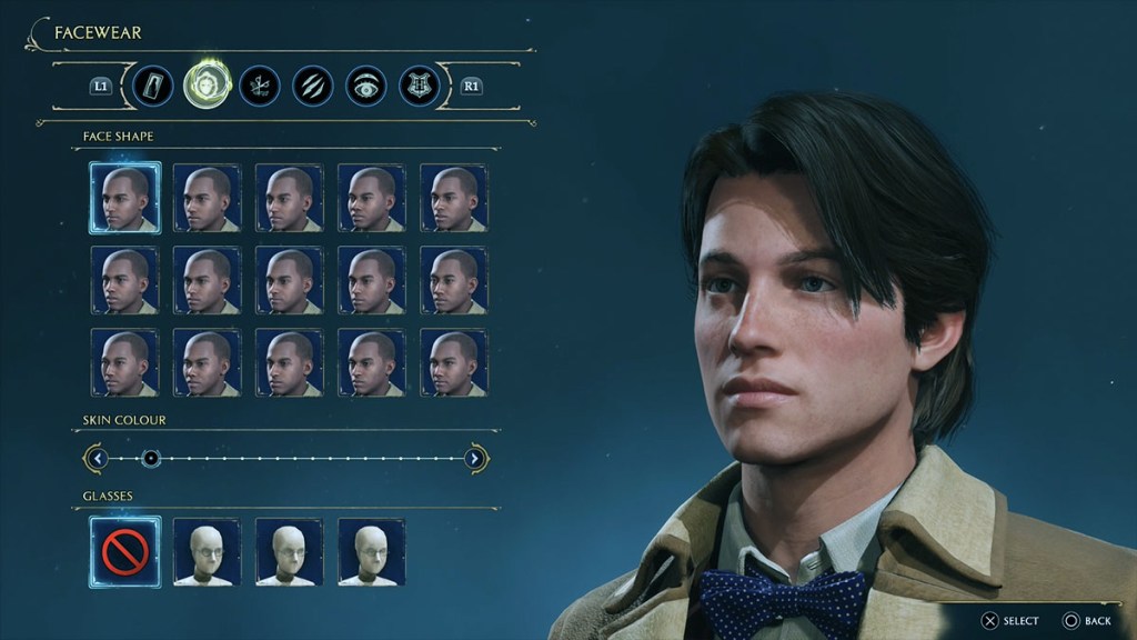 Hogwarts Legacy Customize face after start