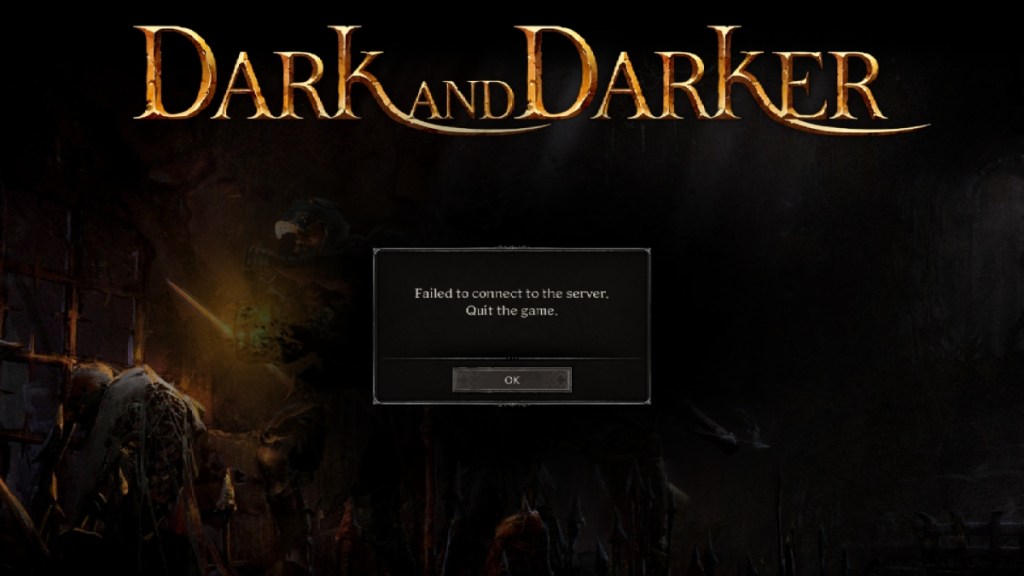 Dark and Darker Servers Down