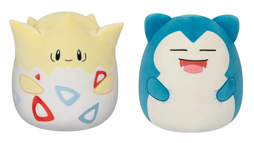 Pokemon Squishmallows Togepi Snorlax