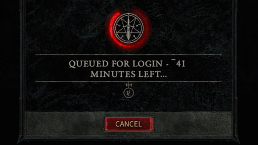 Diablo 4 open Beta Queue