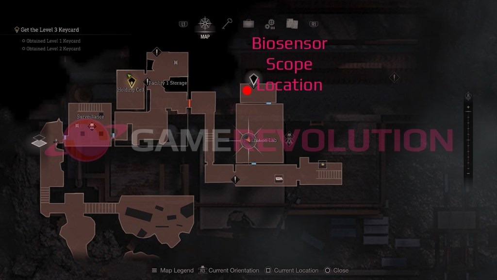 Resident Evil 4 Remake Biosensor Scope Location