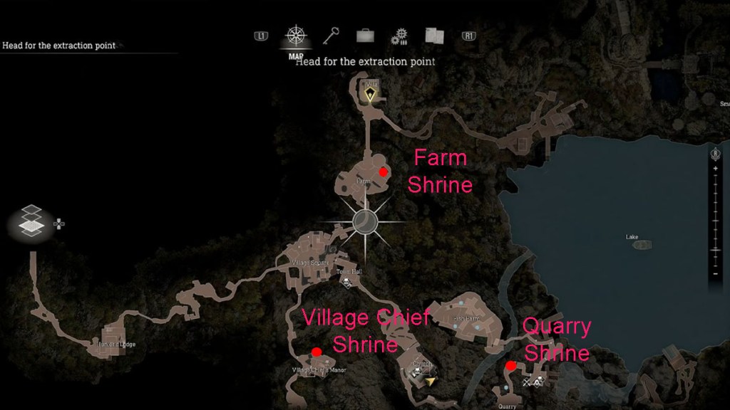 Resident Evil 4 Remake Wayshrine Locations