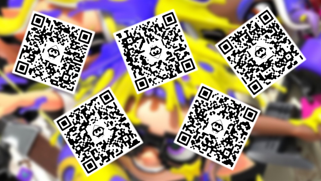 Splatoon 3 QR Codes March 2023