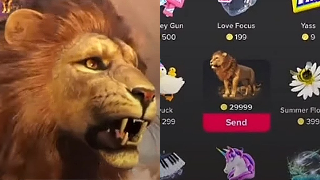 TikTok Lions Price