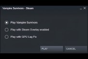 Vampire Survivors GPU Lag Fix