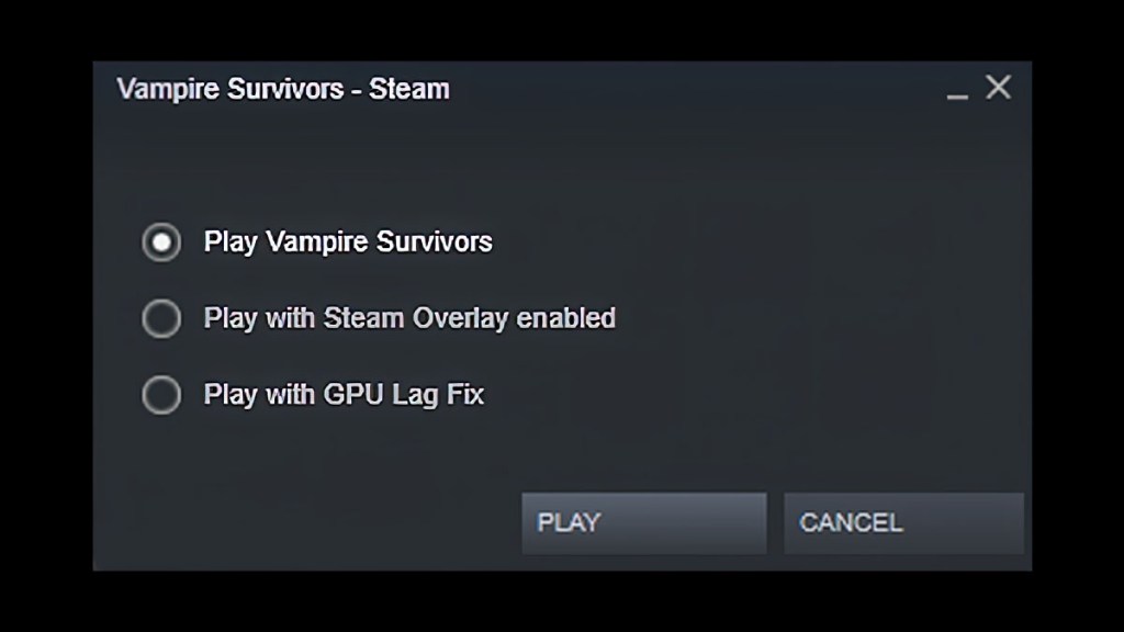 Vampire Survivors GPU Lag Fix