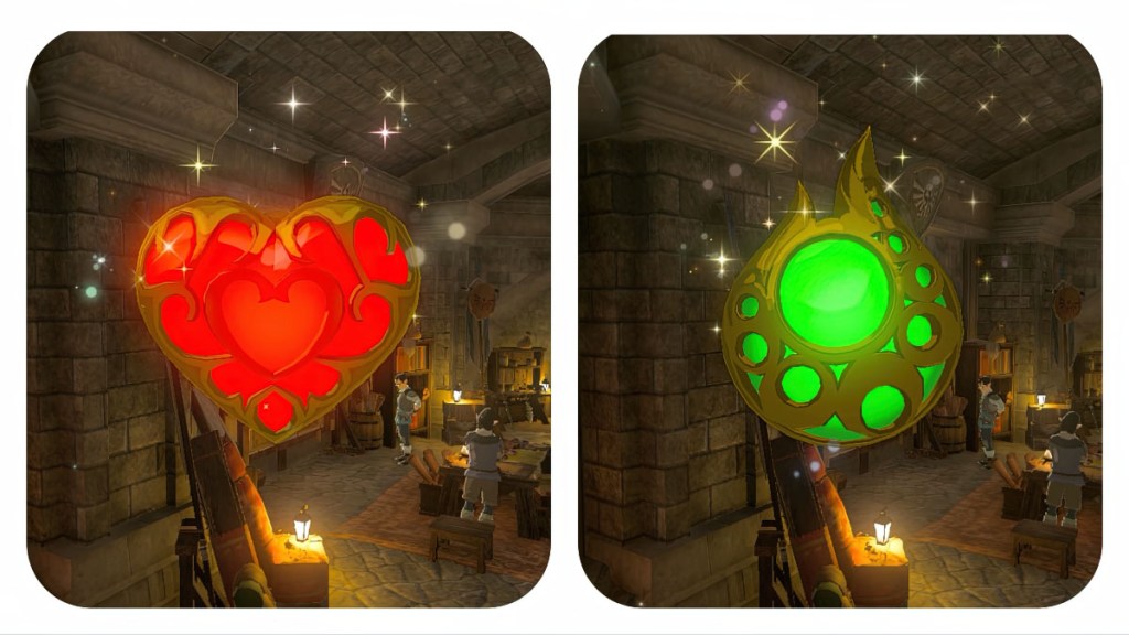 Zelda Tears of the Kingdom Heart Containers or Stamina Vessels