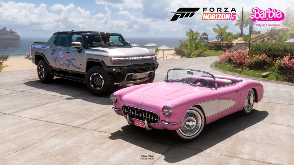 Forza Horizon 5 Barbie DLC Adds New Cars