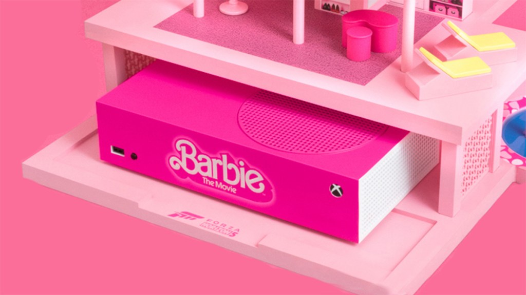 Barbie Xbox Series S Turns Console into a Pink Playhouse