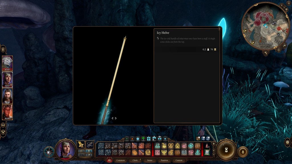 Baldur's Gate 3 Icy Metal Helve Crystal Locations Location Mourning Staff