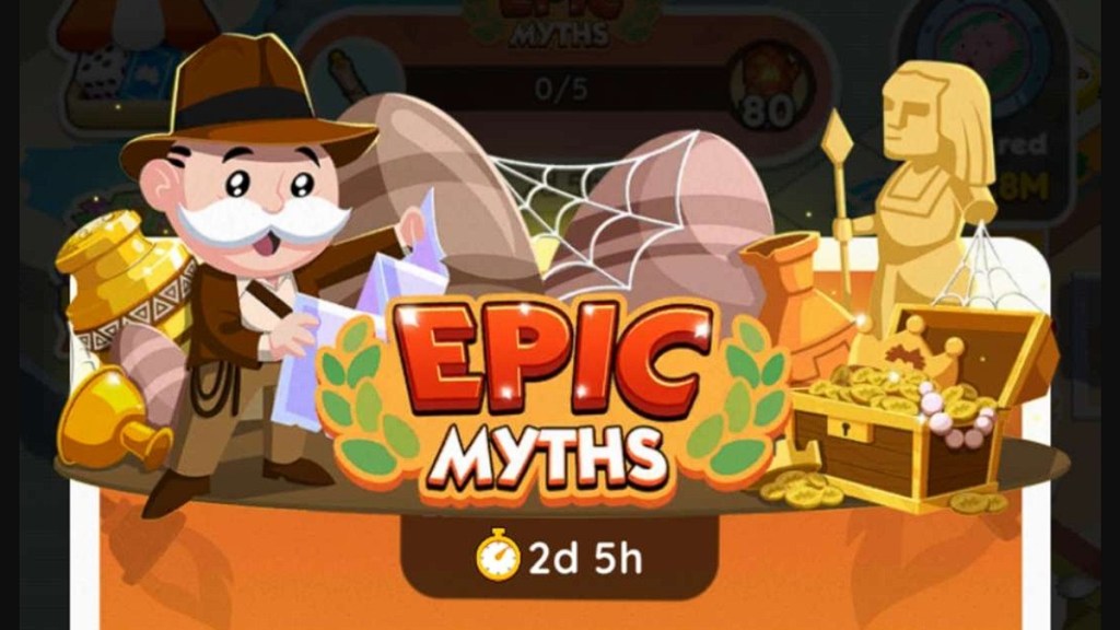 Monopoly Go Epic Myths Milestones Rewards List Thanksgiving Event November 24 25 26 2023