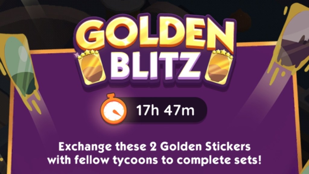 Monopoly Go Golden Blitz Schedule December 2023 Heartfelt Holidays Gold Stickers Trading