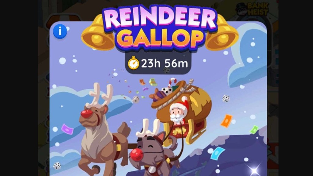 Monopoly Go Reindeer Gallop Tournament Rewards List December 23 24 2023 Gifts Milestones