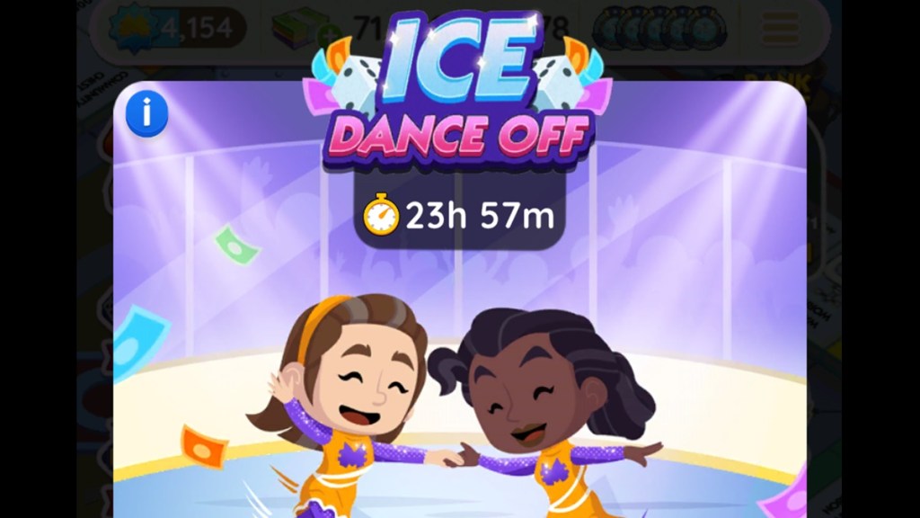 Monopoly Go Ice Dance Off Milestones Rewards List Tournament Event January 22 2024