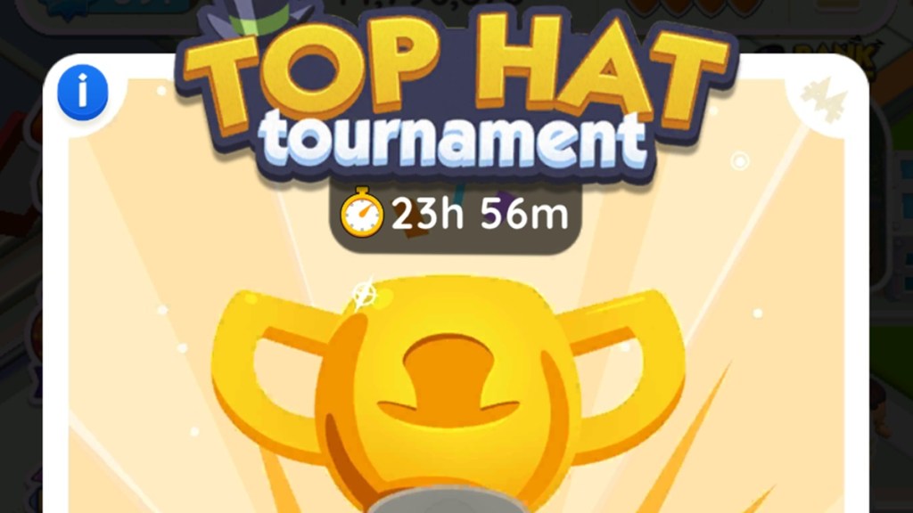 Monopoly Go Top Hat Tournament Tophat Milestones Rewards List January 7 2024