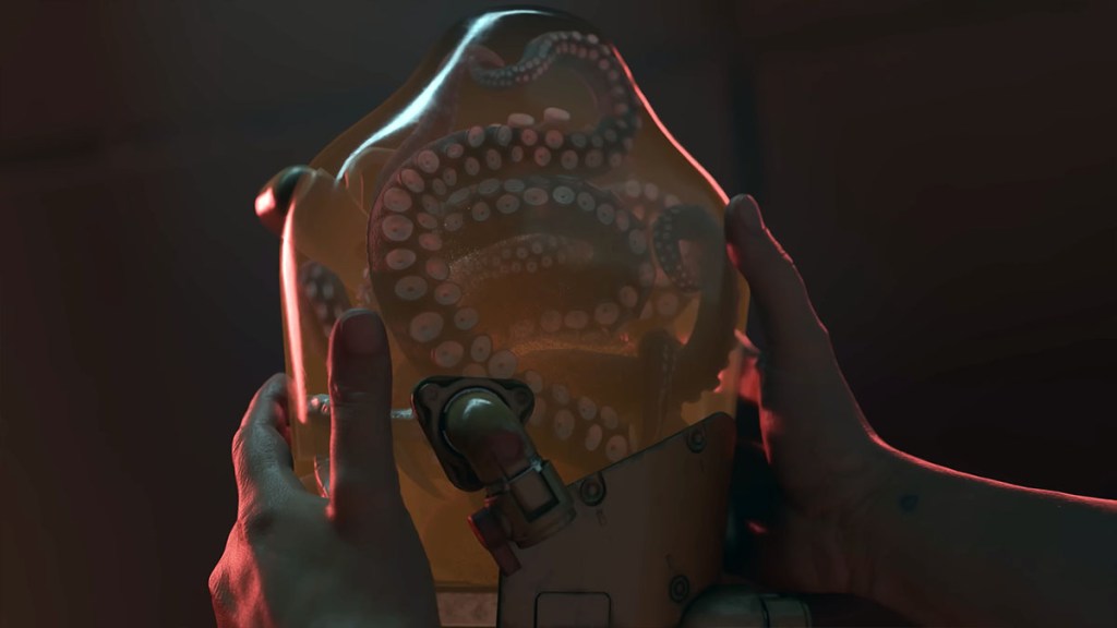 Death Stranding 2 BB Pod Tentacles