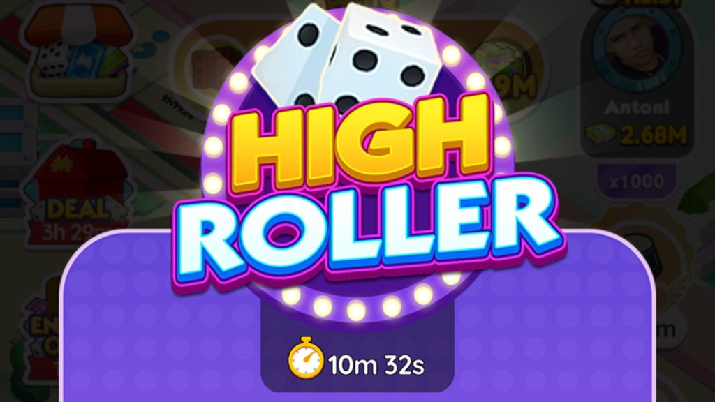 Monopoly Go High Roller Schedule March 2024 When Next HR Boost