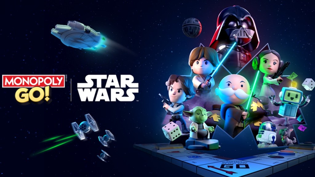 Monopoly Go Star Wars Go Album List Stickers Sets