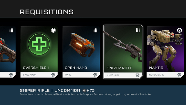 Requisition packs