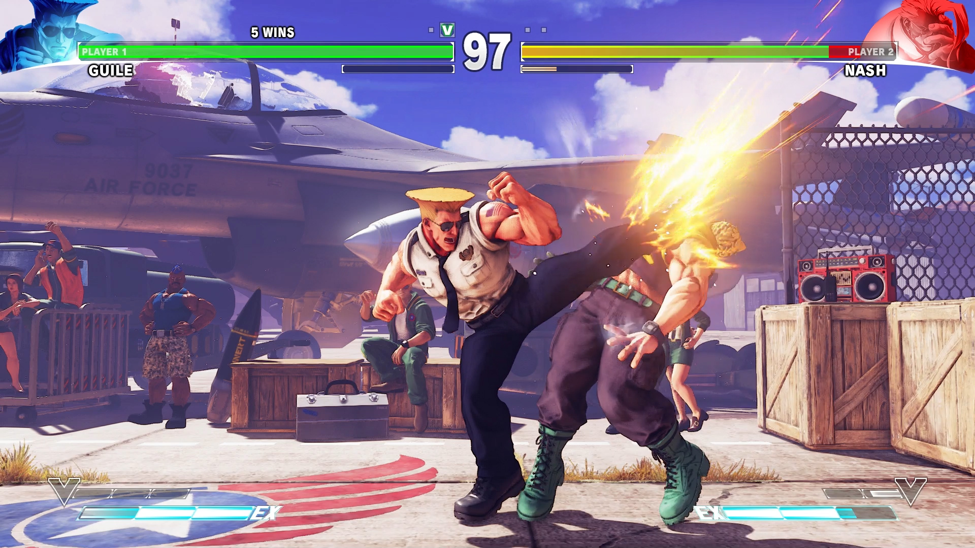 Guile in Street Fighter V #3