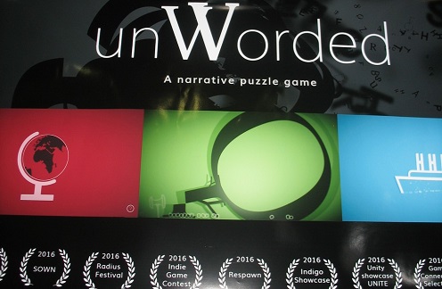 unWorded keeps winning awards at indie game shows