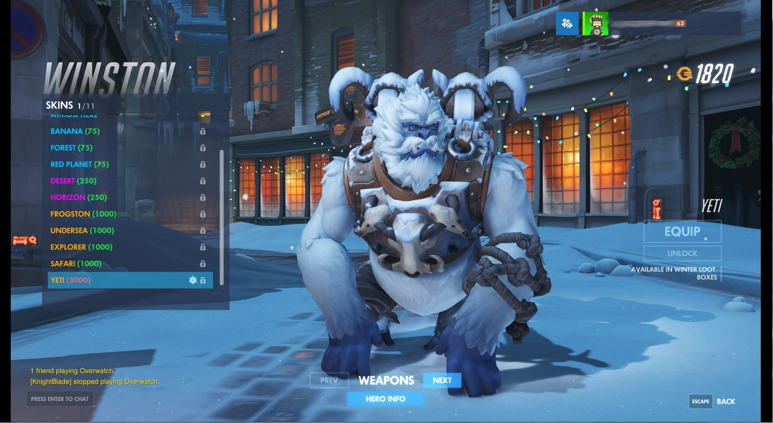 Winston (Yeti)