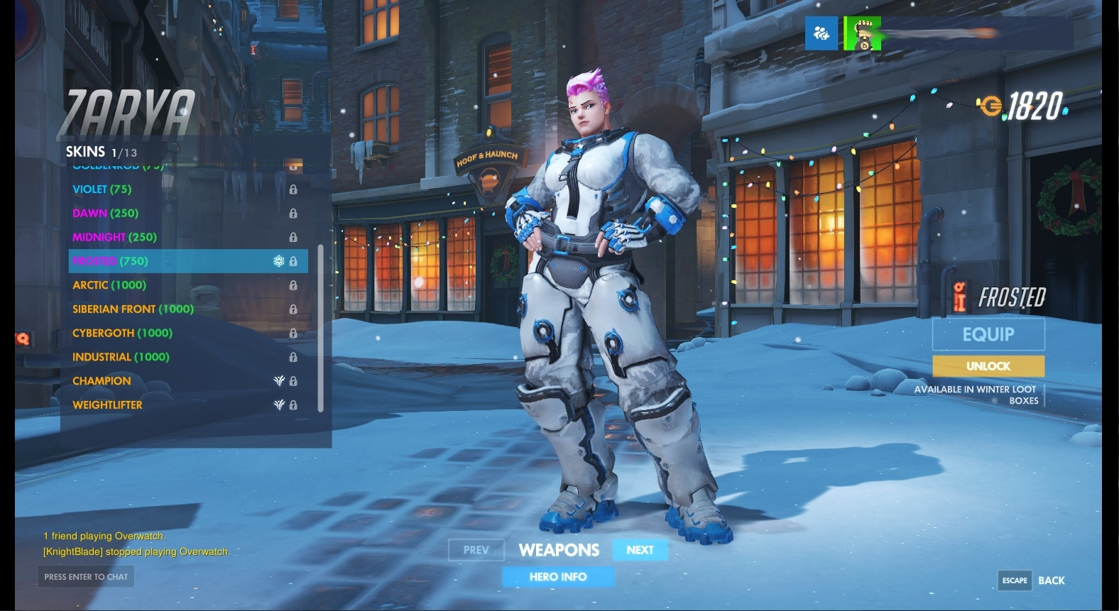 Zarya (Frosted)