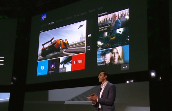 Xbox One Homescreen