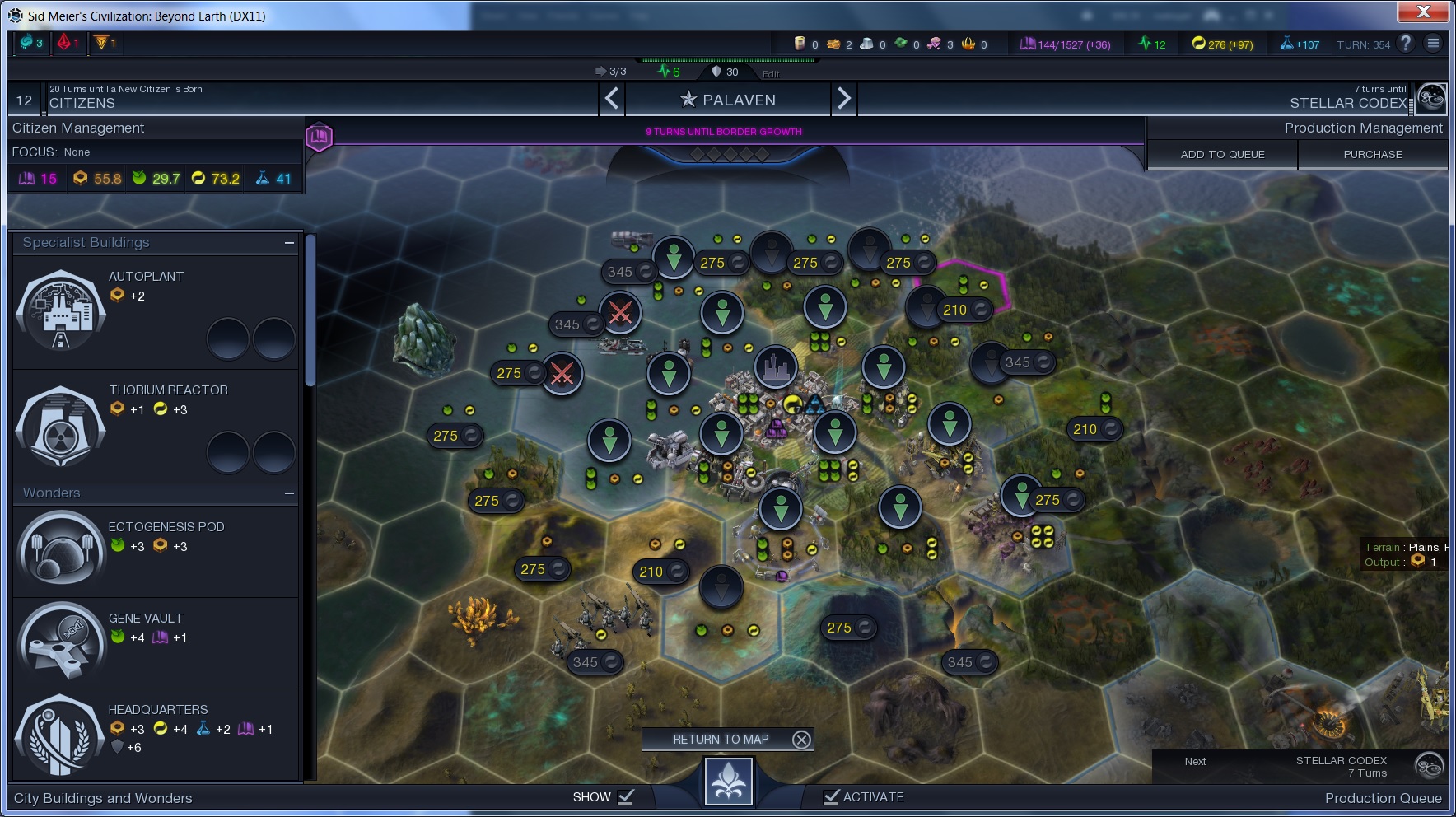 Aliens Blocking Tile Production, ARGH!!!