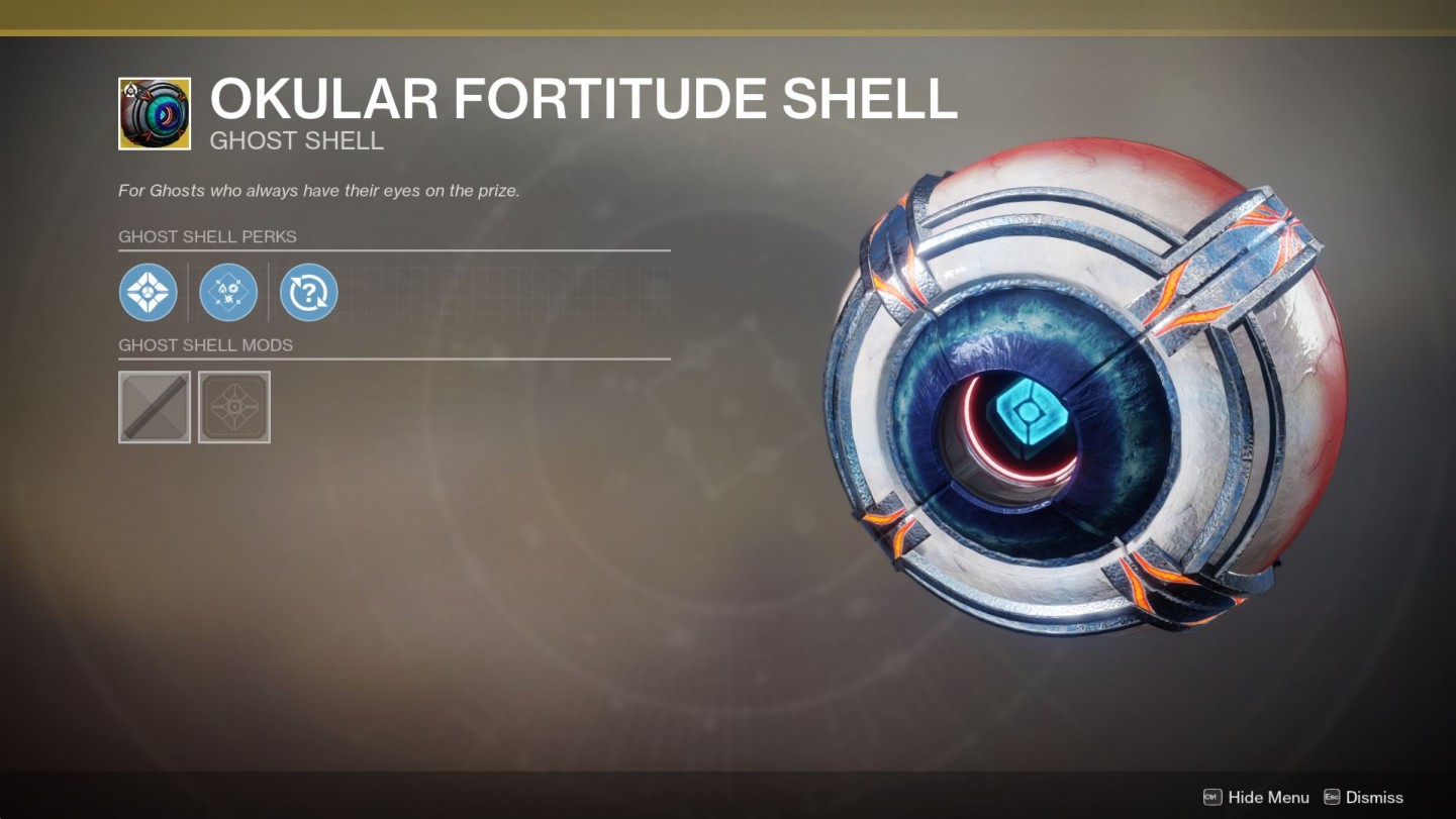 Okular Fortitude Ghost Shell