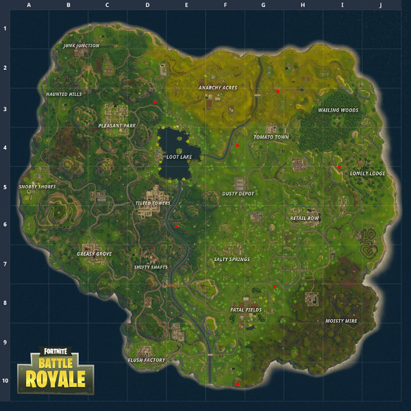 Fortnite Temple Locations #8