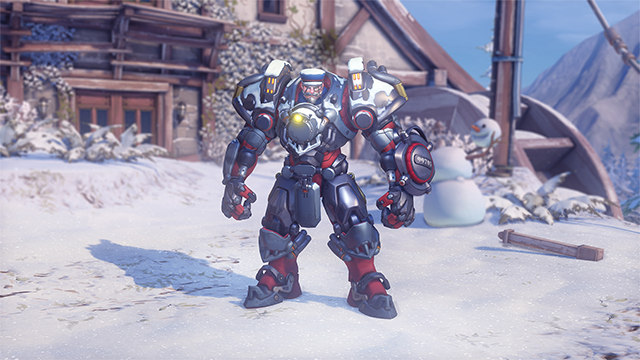 Reinhardt Overwatch Winter Wonderland 2020